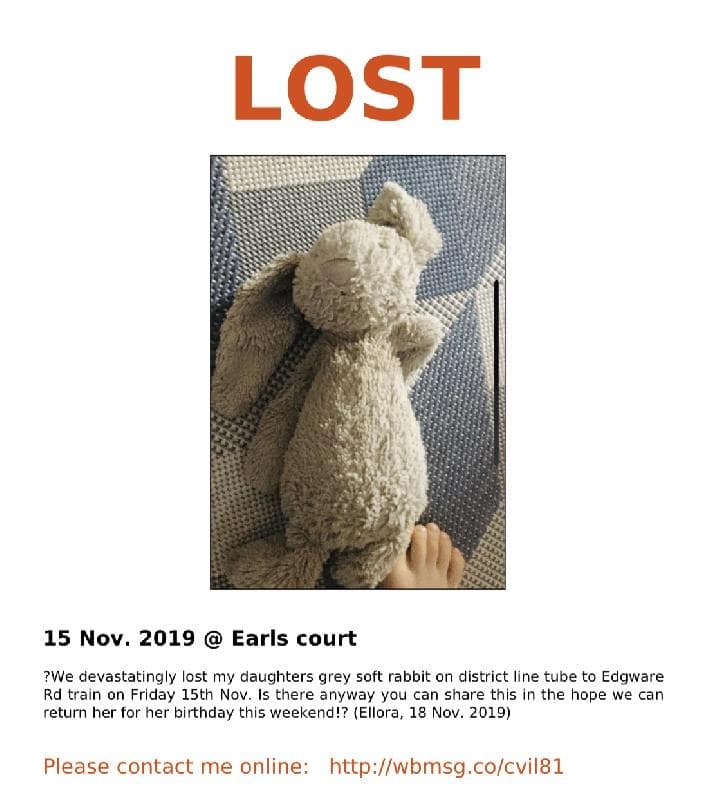 Lost — Earls court