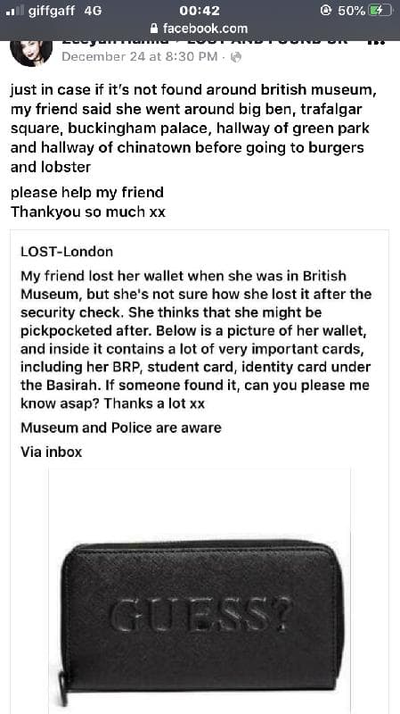 Lost — british museum 