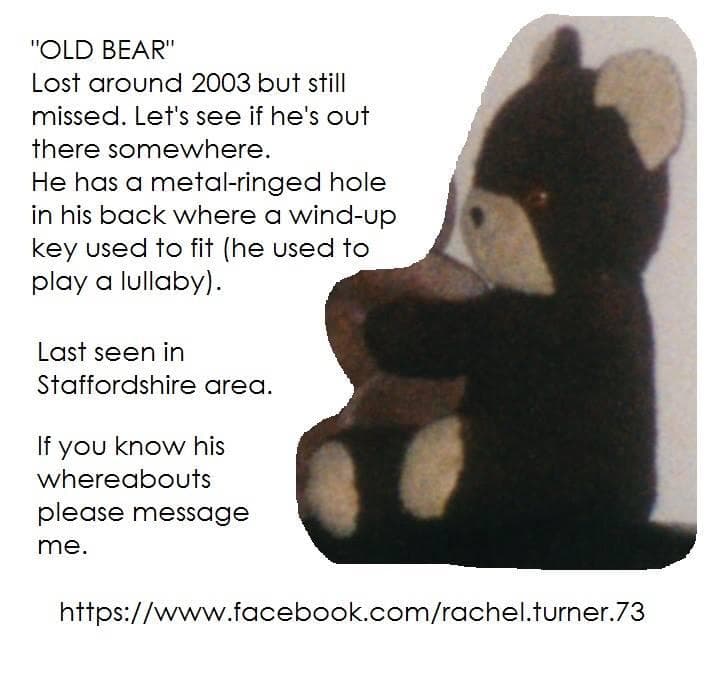 Lost — Staffordshire