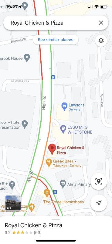 Lost — High Road, Whetstone, North London