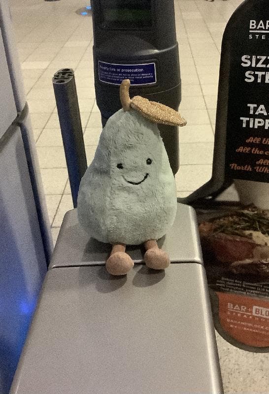 Found — Paddington Underground Station, The Lawn.