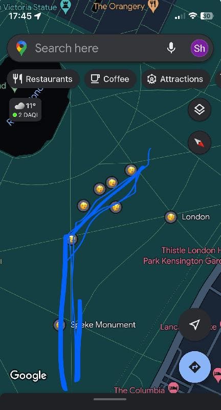 Lost — Kensington Gardens