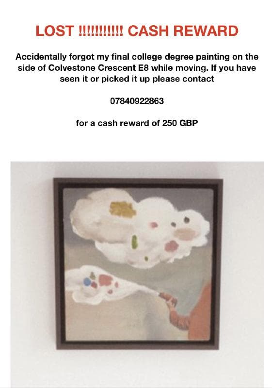 Lost — Colvestone crescent E8