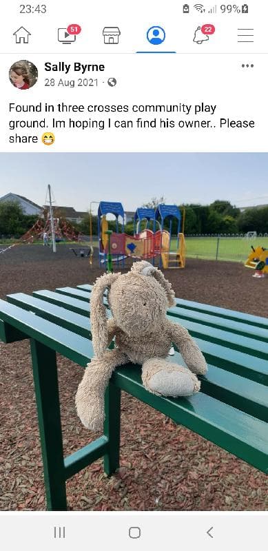 Found — Three crosses community park, swansea