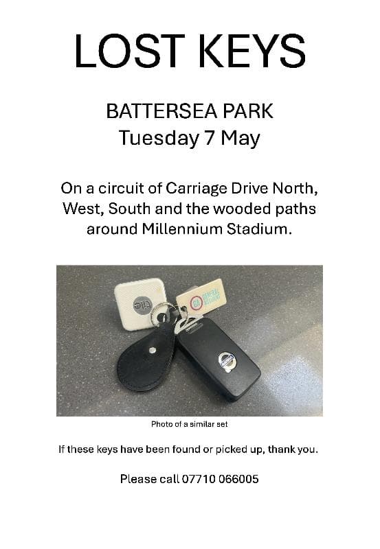 Lost — Battersea Park